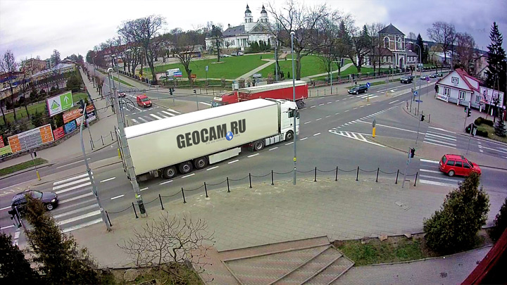 Онлайн веб-камера на перекрёстке в Сокулке